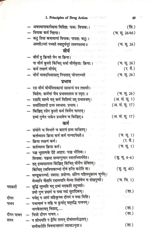 Basic Concept of Ayurvedic Pharmacology